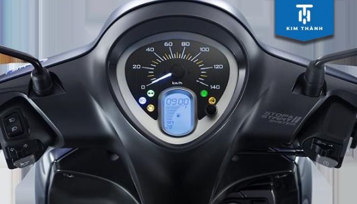 Các thông số hiển thị trên đồng hồ xe Yamaha Janus zin