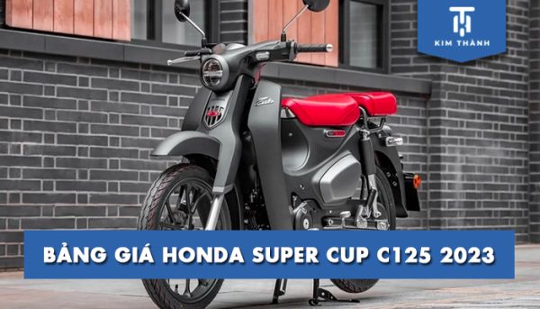 Bảng giá xe Honda Super Cup c125 2023 mới nhất