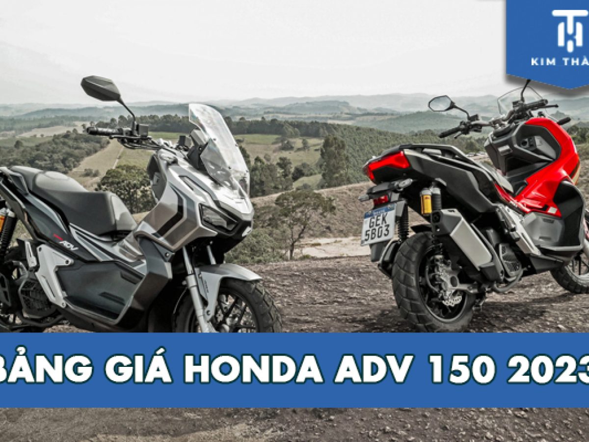 Bảng giá xe Honda ADV 150 2023 tại thị trường Việt Nam