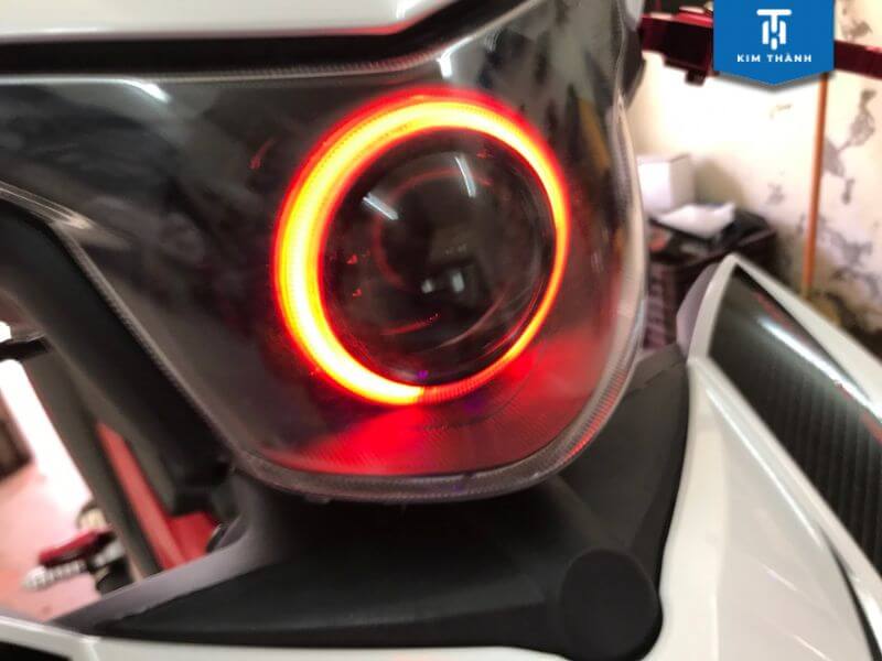 Độ bi LED cho xe máy