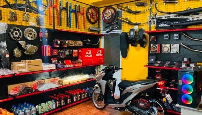 Cửa hàng linh kiện xe máy Thiên Nhẫn