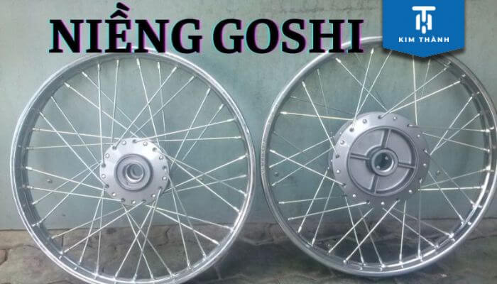 Niềng Goshi là một trong các loại niềng xe chất lượng