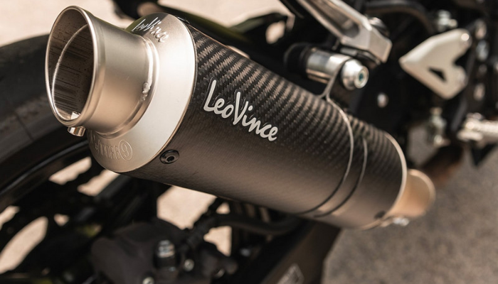 Leovince Corsa Carbon là pô độ Exciter 150 chính hãng 