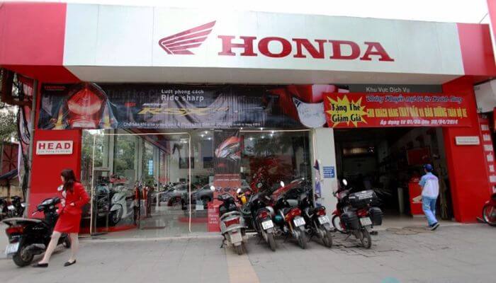 Trung tâm phụ kiện xe máy Honda quận Tân Phú