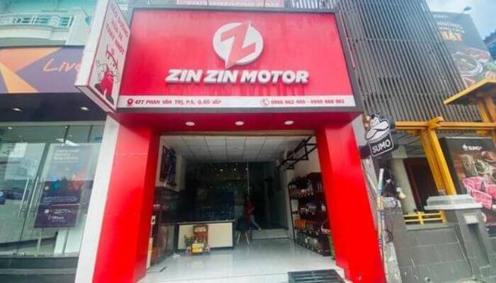 Shop phụ tùng độ xe máy Zin Zin Motor tại Gò Vấp