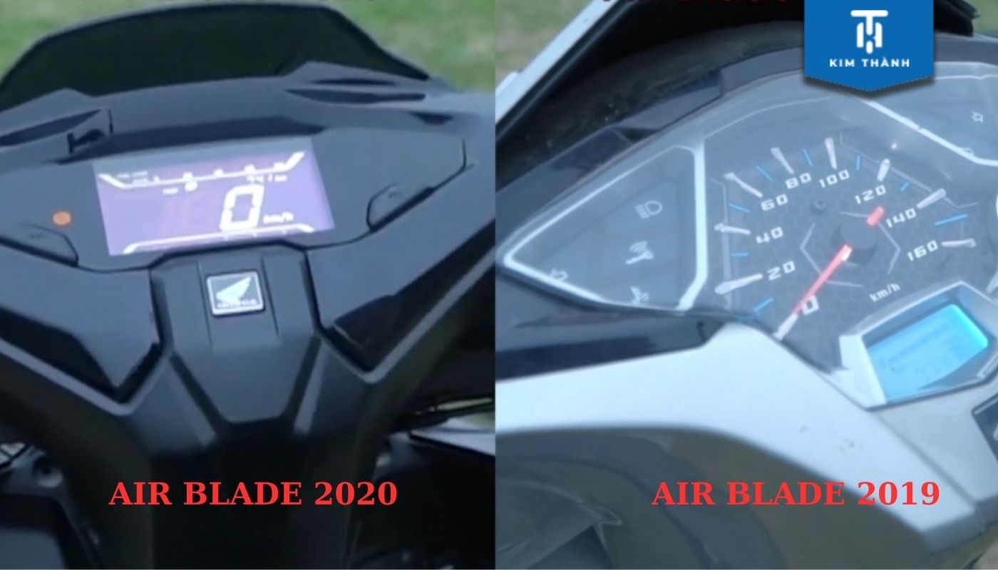 Đồng hồ xe AB thay đổi năm 2019 qua 2020 