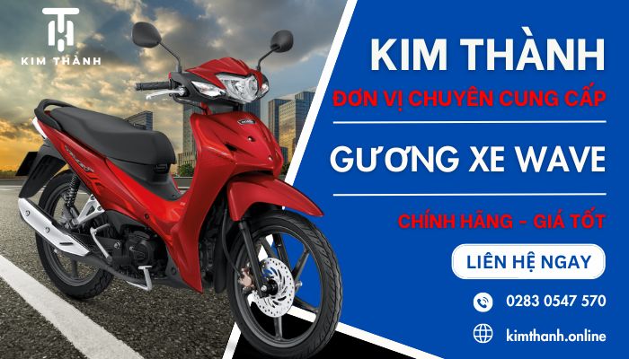 Mua gương chiếu hậu xe Honda Wave tại Kim Thành