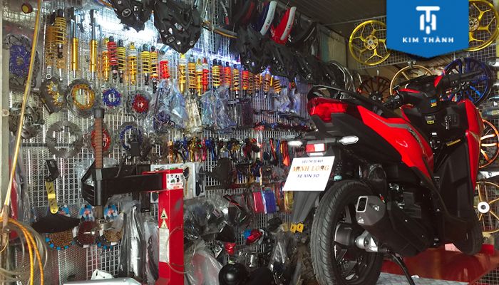 Tiệm linh kiện xe máy Phát Thành Vinh