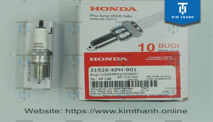 Giá bán bugi xe máy Honda trên thị trường hiện nay