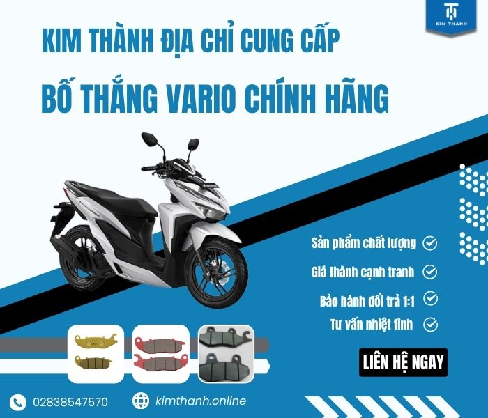 Kim Thành – Địa chỉ cung cấp sỉ lẻ phụ tùng xe Vario chính hãng