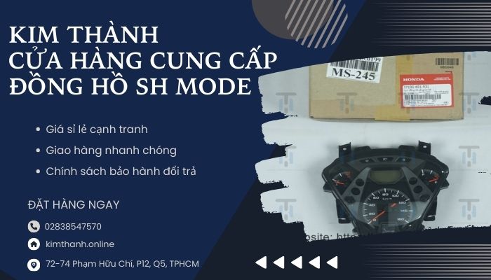 Mua đồng hồ xe máy SH Mode ở đâu chính hãng