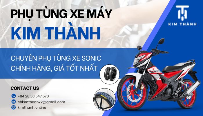 Mua lốp vỏ xe Sonic 150 uy tín, chính hãng tại Kim Thành