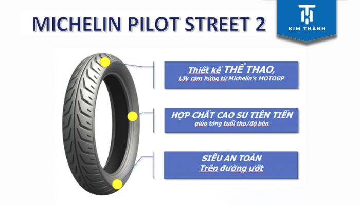 Lốp vỏ xe Future Michelin Pilot Street 2