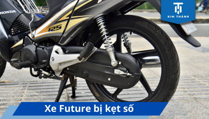 Xe Honda Future bị kẹt số