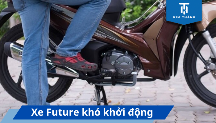 Xe Honda Future khó đề máy