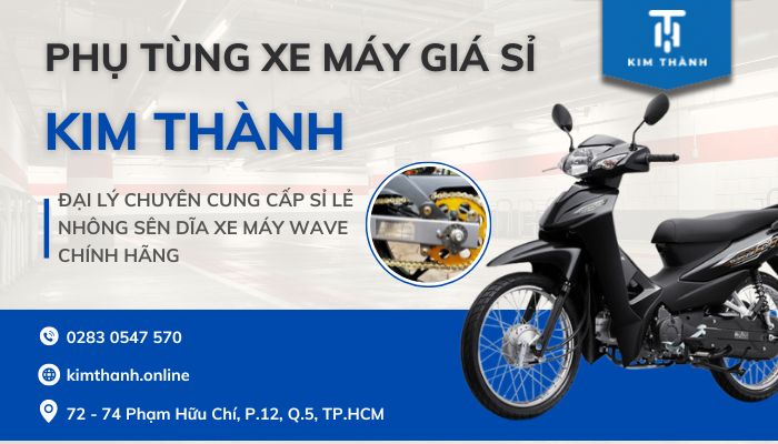 Địa chỉ bán nhông sên dĩa cho Honda Wave