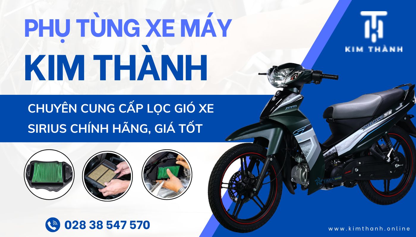 Cửa hàng chuyên cung cấp lọc gió Sirius chính hãng Yamaha