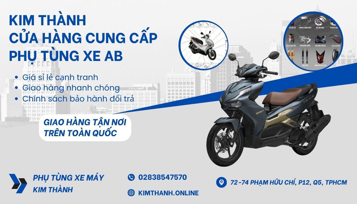 Mua phụ tùng xe Air Blade chính hãng tại Kim Thành giá tốt