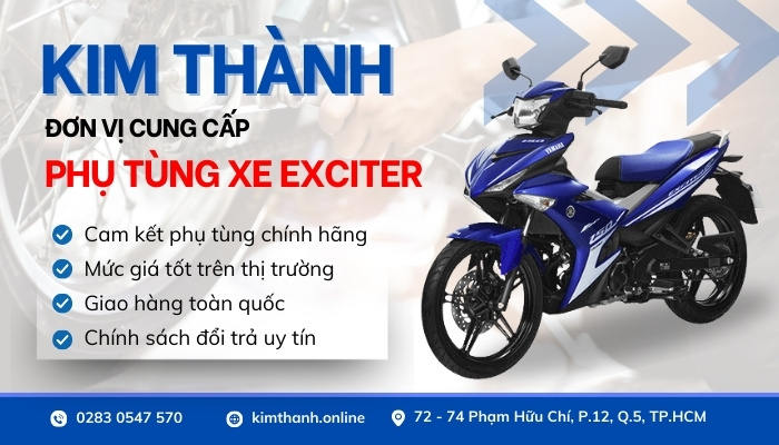 Kim Thành cung cấp phụ tùng chính hãng, giá tốt