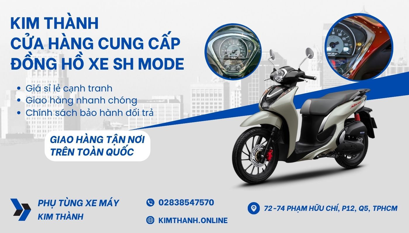 Kim Thành - Địa chỉ mua phụ tùng xe SH Mode chính hãng Honda, giá tốt