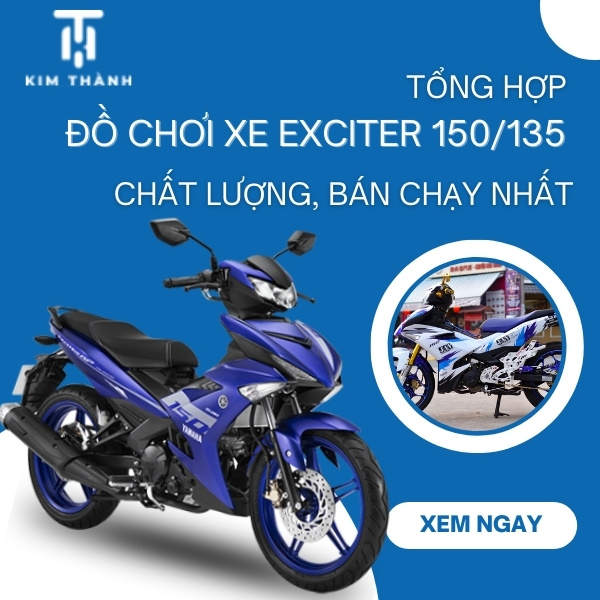 Khám phá các đồ chơi xe Exciter 150/135 cần thiết