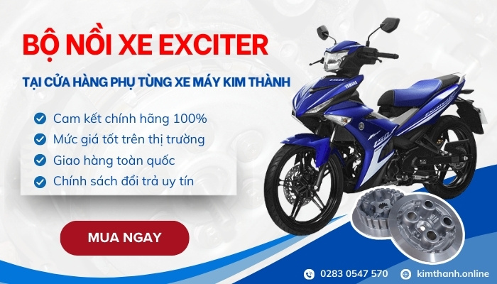 Đặt mua bộ nồi xe Ex 150 chính hãng tại Kim Thành